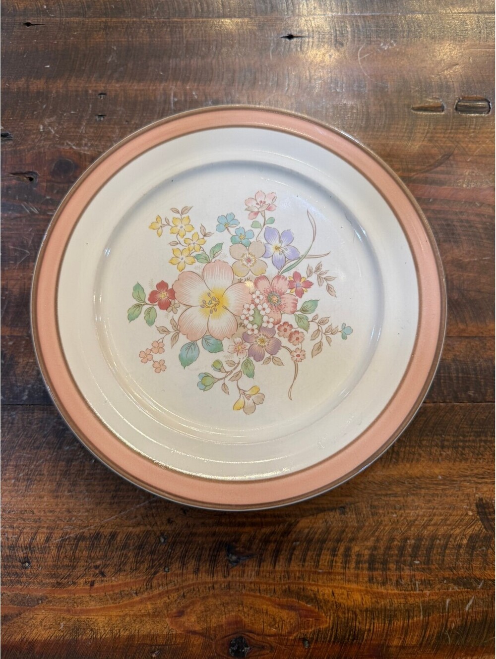 Stoneware Dinner Plate x 5, Nitto Meadow Stone Persian Garden 9905
